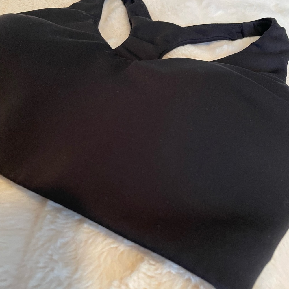 In Alignment Racerback Bra *Light Support, B/C Cups (Black) - Picture 8 of 9